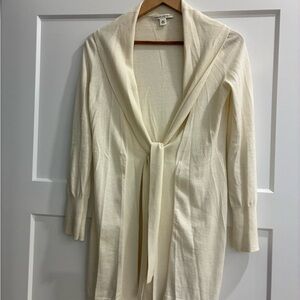 Banana Republic super soft Cream Knit Cardigan Sweater